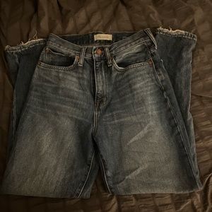 Madewell Mom Jeans.